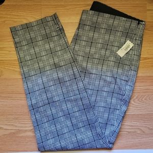 NWT Old Navy Pixie Ankle Pants Plaid Size 12